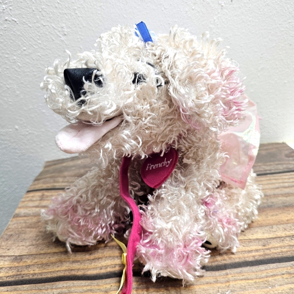 Fancy Nancy Frenchy Puppy Dog Book Plush Character